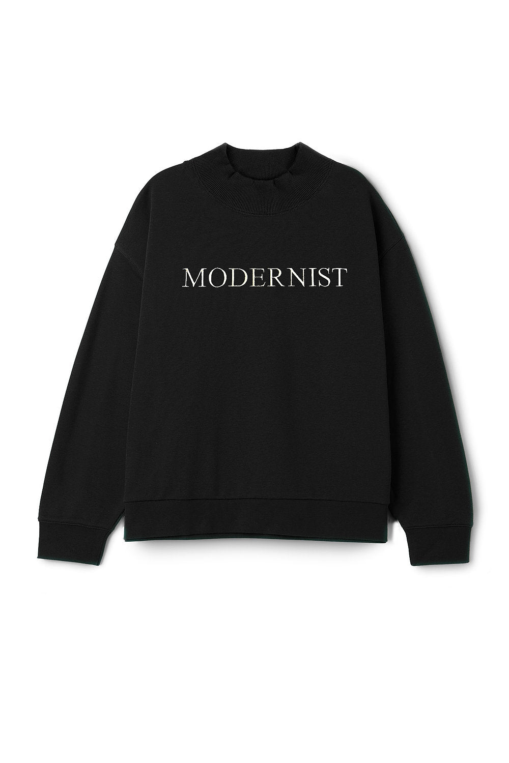 MODERNIST Mock Neck in black 