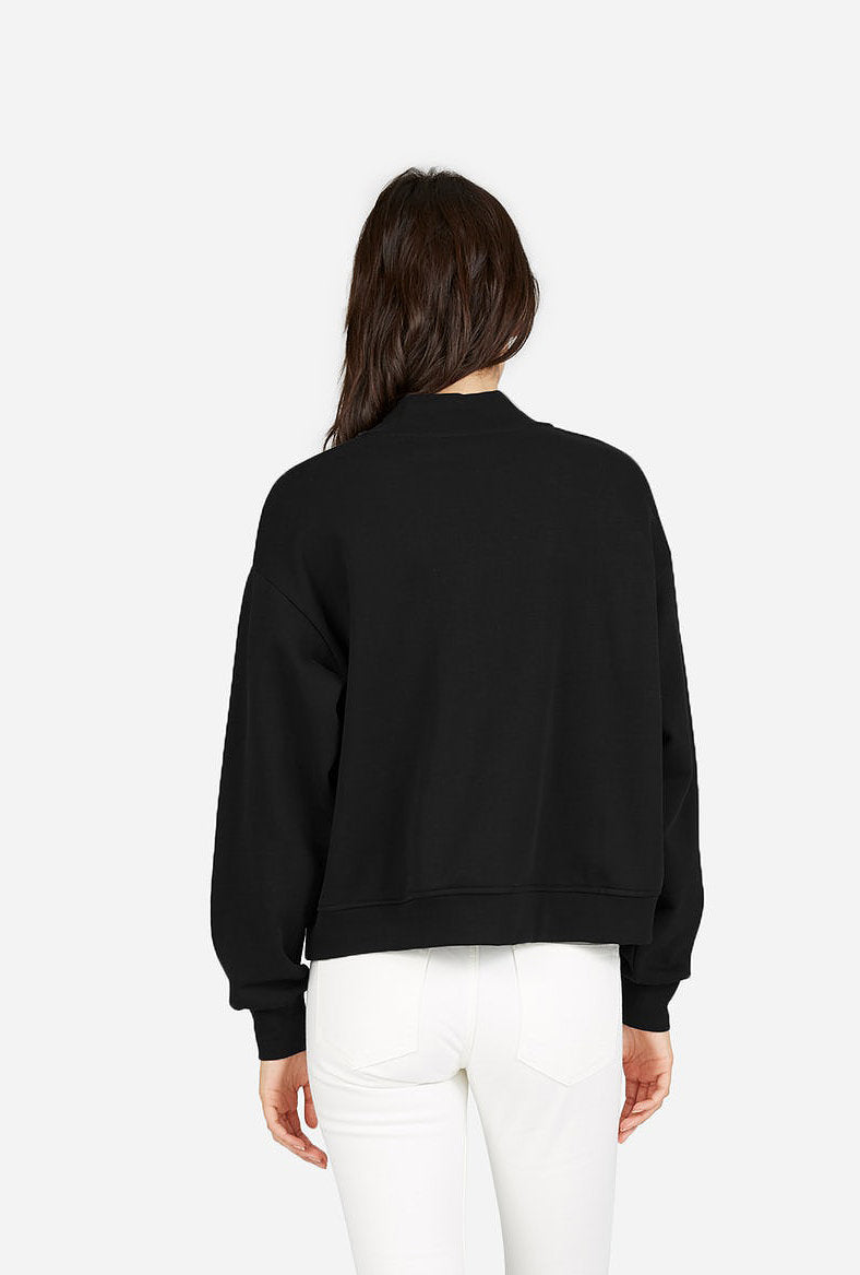 MODERNIST Mock Neck in black 