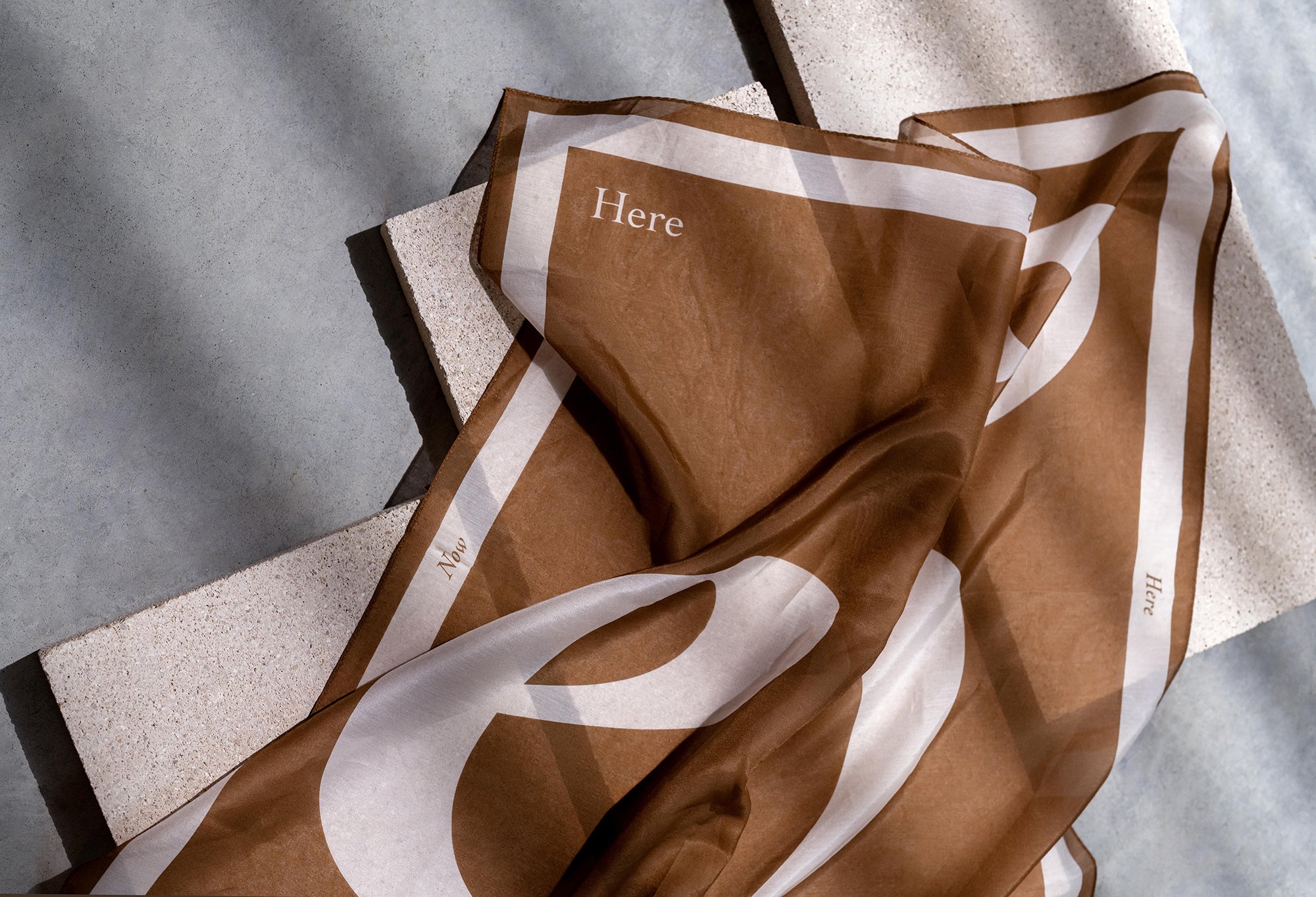 Here & Now COCHIN Silk scarf 