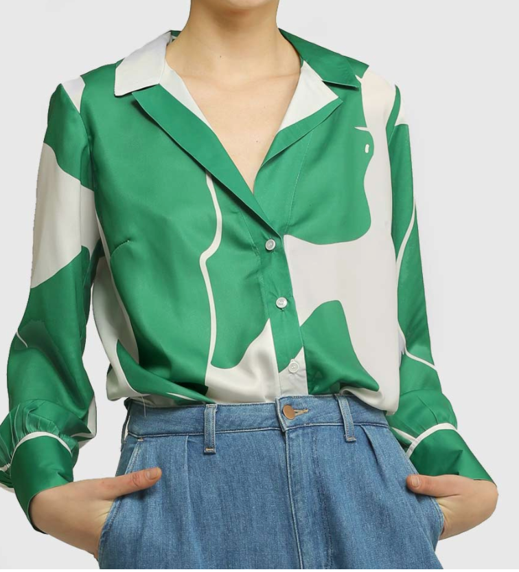 Grace top in Canova print 