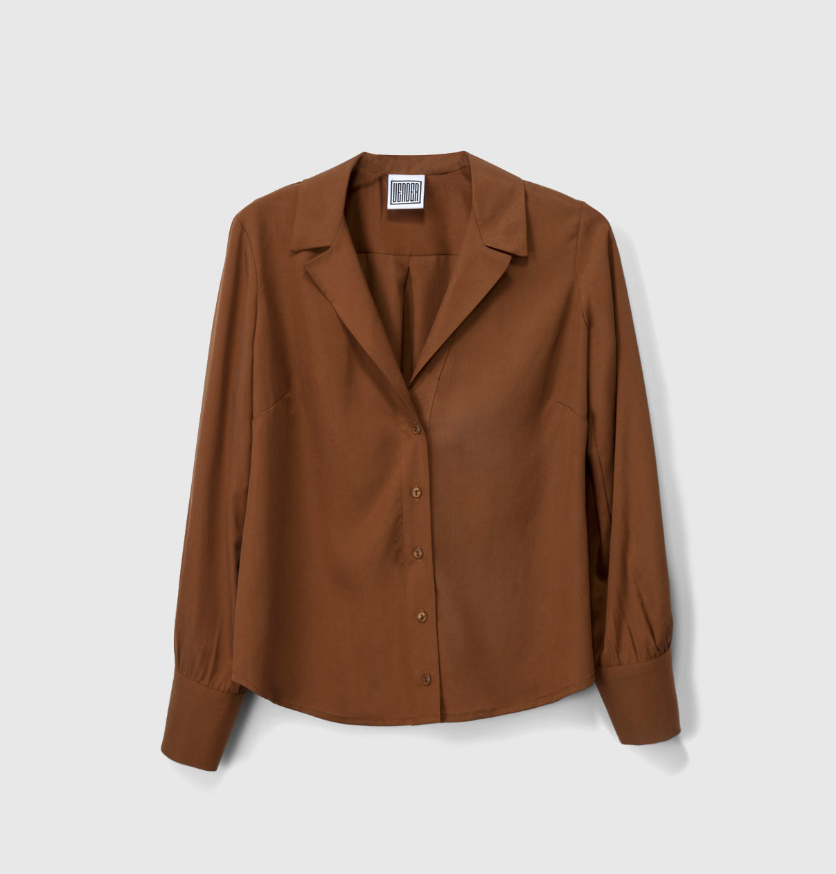 Tencel Grace top in Rust 