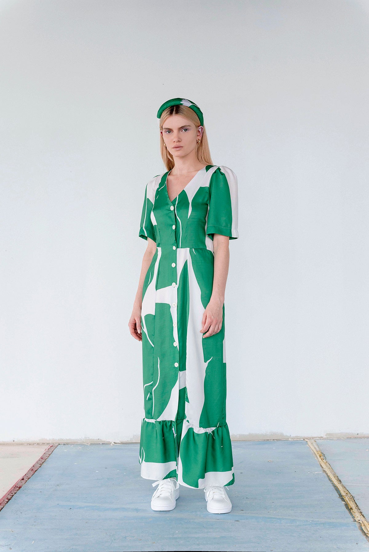Canova Puff Sleeve Dress 