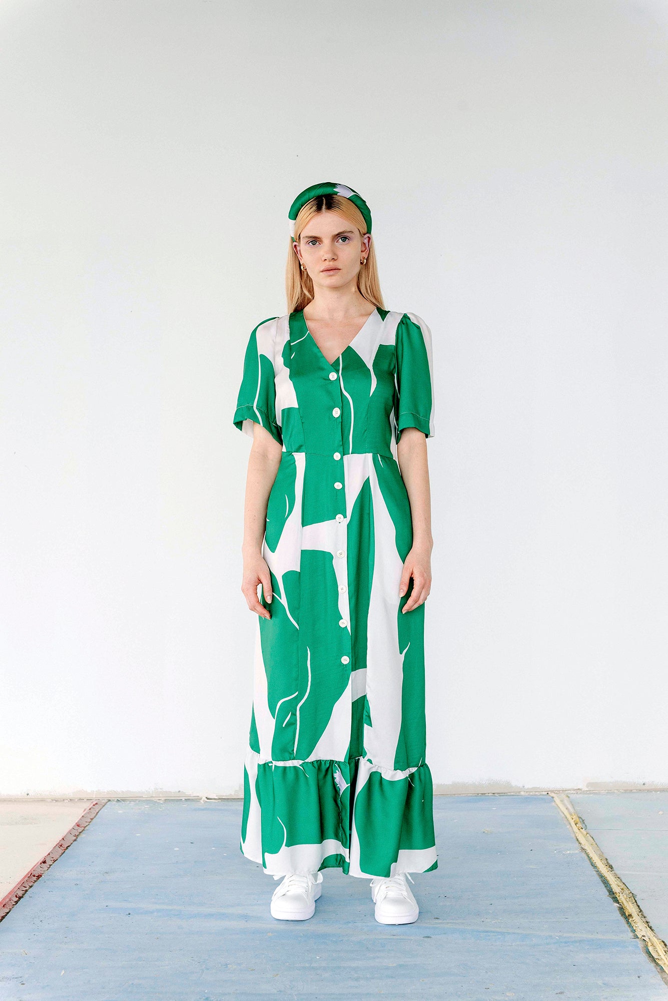 Canova Puff Sleeve Dress 